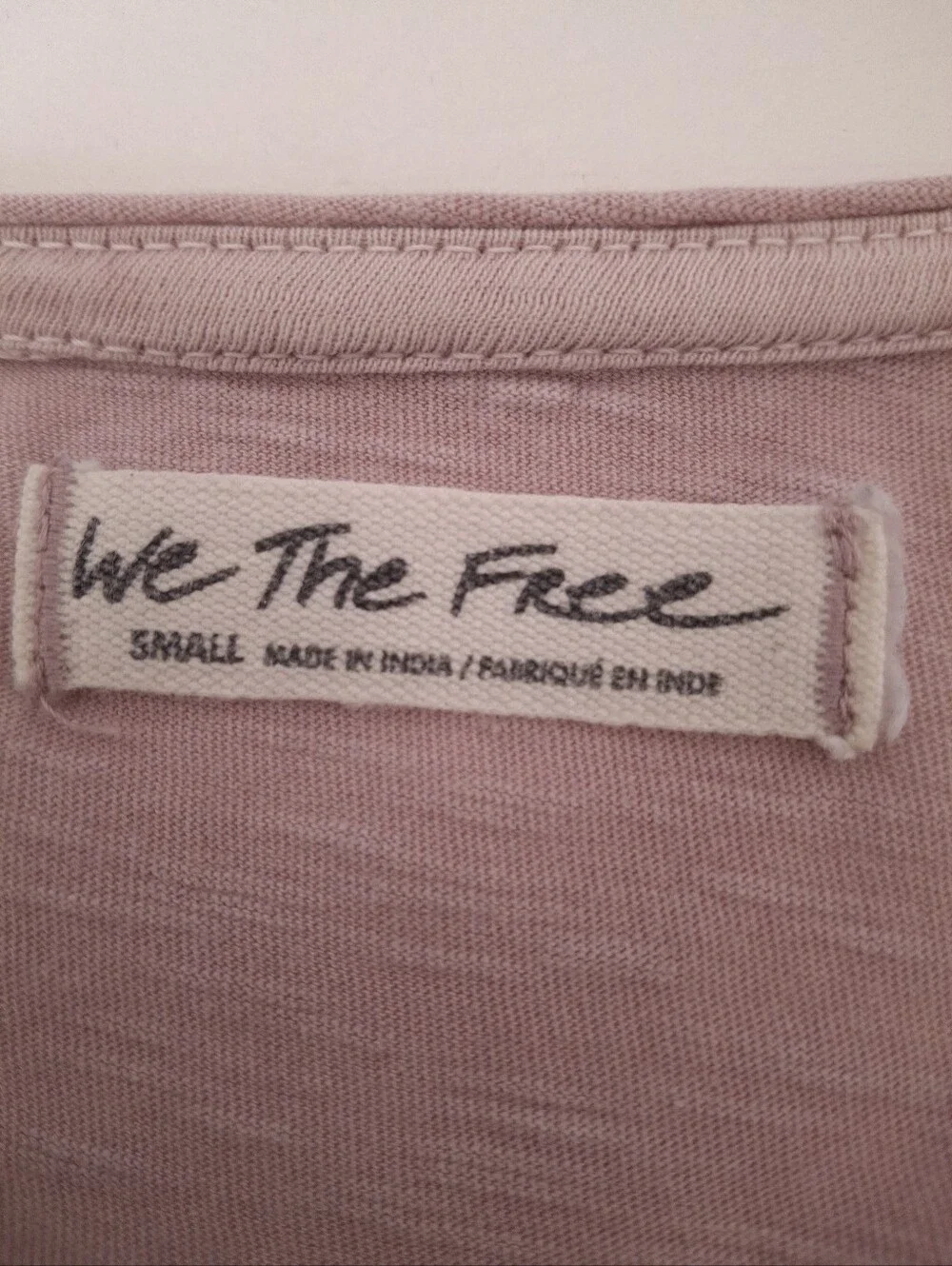We The Free Snow Drop Puff Sleeve Slub Cotton Henley Tee